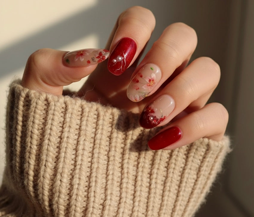 Pressed Cherry Petals