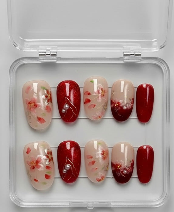 Pressed Cherry Petals