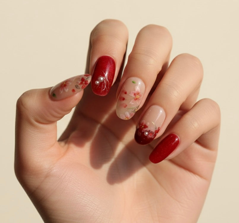 Pressed Cherry Petals