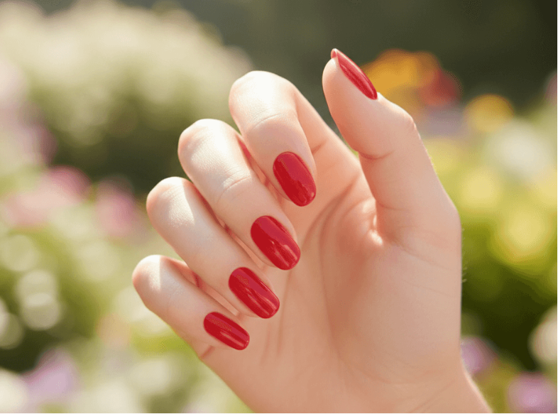 Classic cherry red